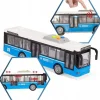 City Service Kaupunkibussi Sininen Äänellä Ja Valolla 1:16