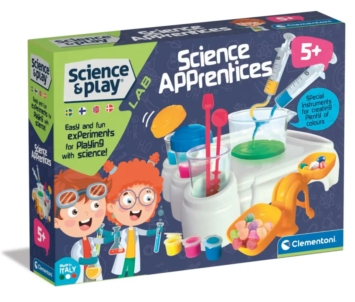 Clementoni Lab Science Apprentices Junior Laboratorio Tiedesetti