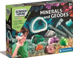 Clementoni Science & Play Mineraalit ja Geodit Tutkimussetti