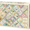 Cobble Hill 1000 Palan Palapeli Country Diary Quilt - (Random Cut)