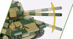 Cobi Hc Wwii Panzerjager Tiger Ausf.B Rakennettava Panssari 528 Osaa