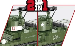 Cobi 3129 M3 Stuart 2 in 1 Koottava Panssarivaunu 1:35