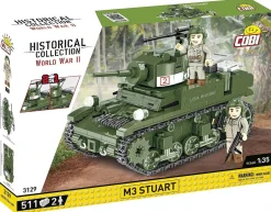 Cobi 3129 M3 Stuart 2 in 1 Koottava Panssarivaunu 1:35