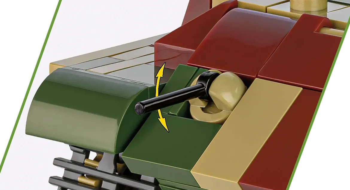Cobi 2732 Pz.Kpfw. VI B Tiger II "Köningstiger" Koottava Panssarivaunu 500 Osaa