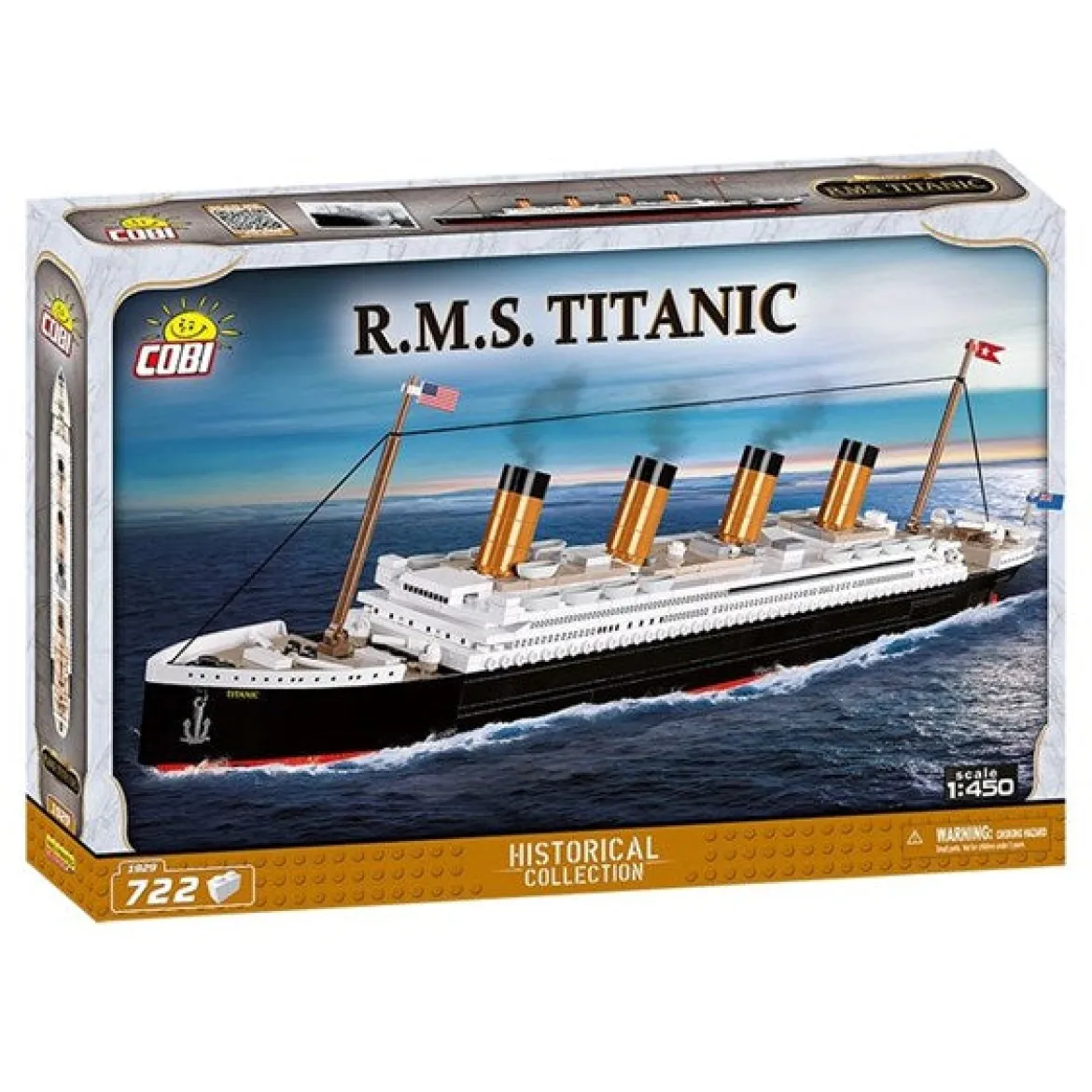 Cobi Titanic Laiva 722 osaa