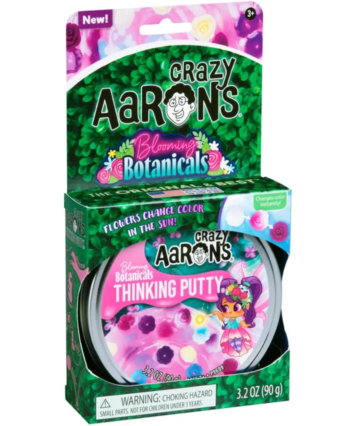 Crazy Aarons Thinking Putty Blooming Botanicals Lima