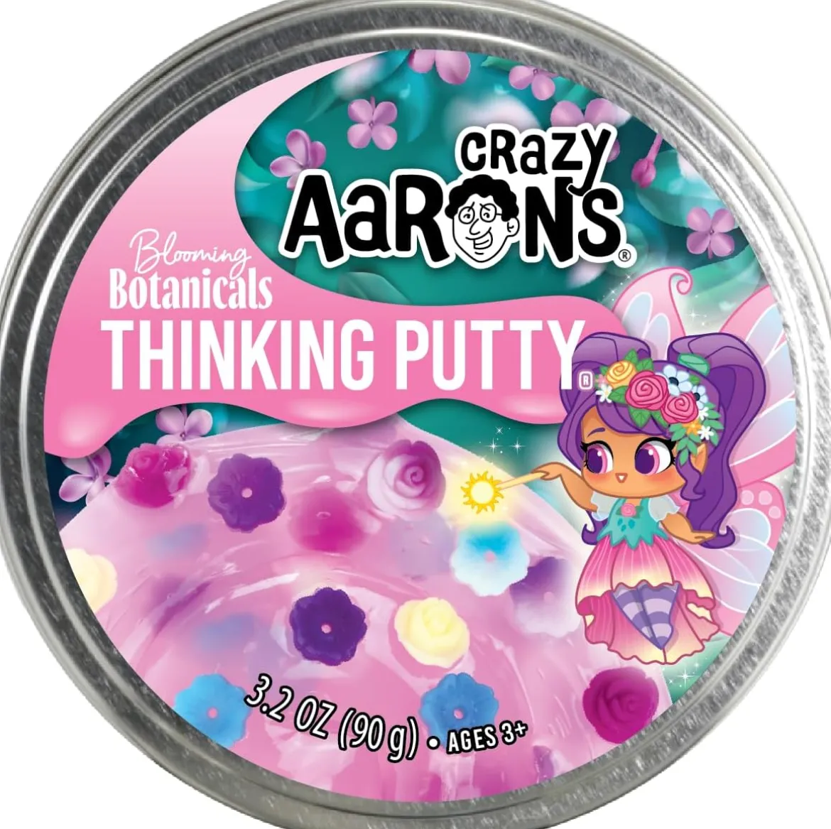Crazy Aarons Thinking Putty Blooming Botanicals Lima