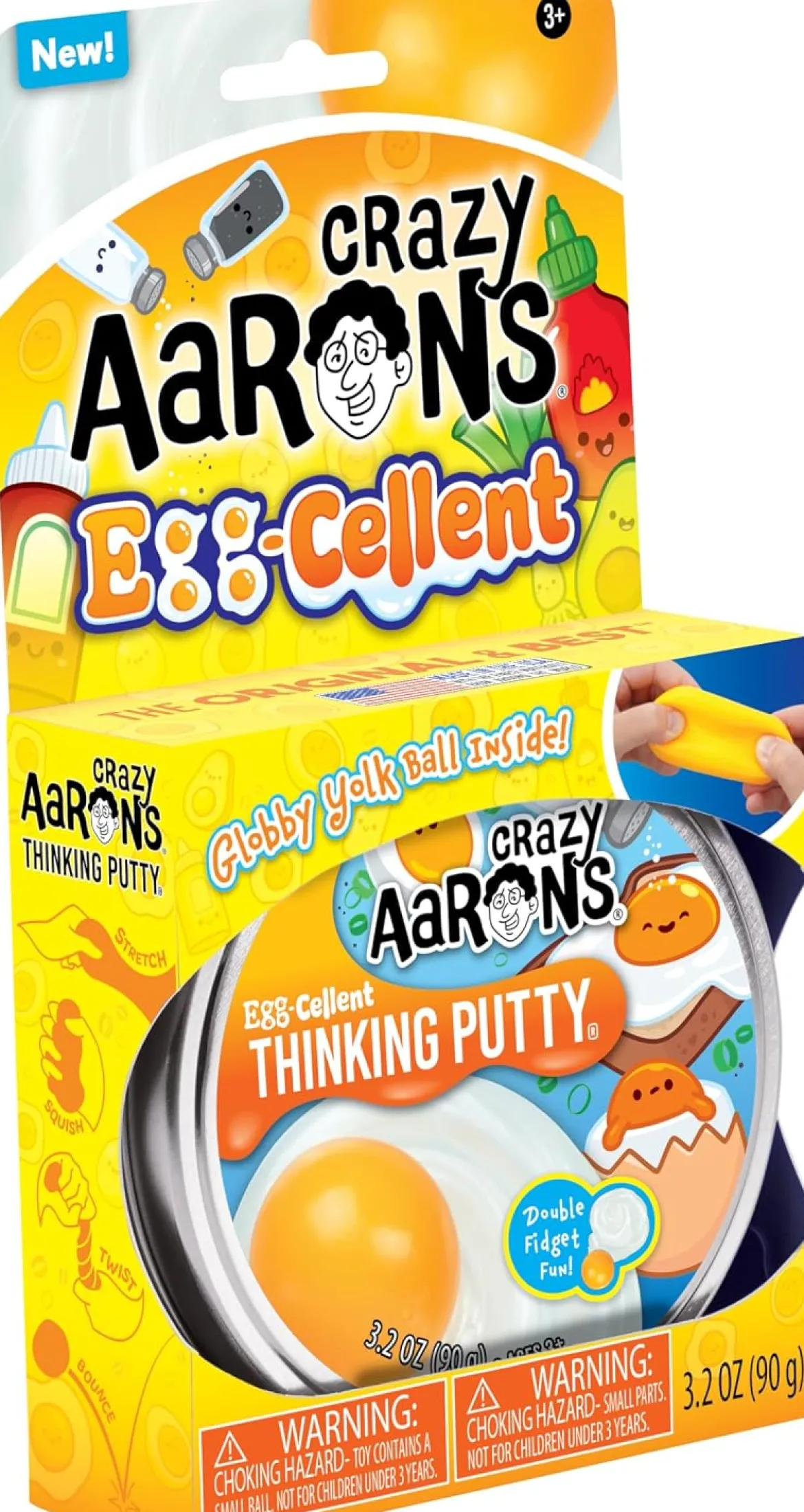 Crazy Aarons Thinking Putty Eggcellent