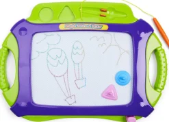 Crea Kids Piirustustaulu Väreillä (lilavihreä)