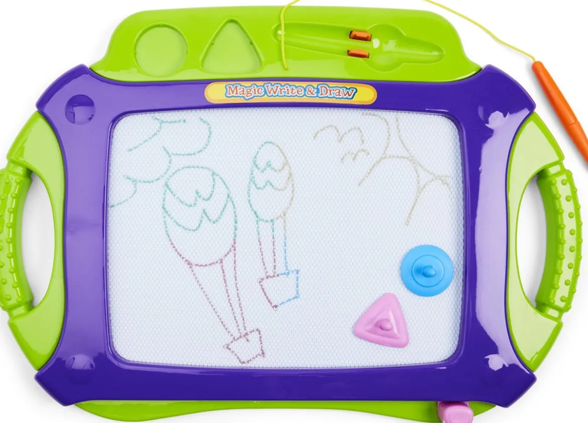 Crea Kids Piirustustaulu Väreillä (lilavihreä)