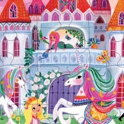 Crocodile Creek 36 Palan Palapeli Lattiapalapeli Yksisarviset Unicorn Castle