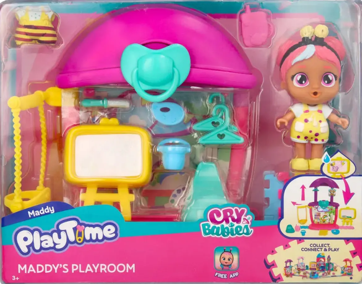 Cry Babies Playtime Maddy's Playroom Leikkisetti