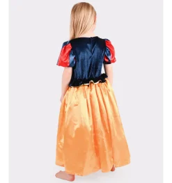Den Goda Fen Prinsessamekko "Lumikki" 110-116cm (4-6v)