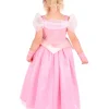 Den Goda Fen "Prinsessa Ruusunen" Pinkki Prinsessamekko 2-4 98-104 cm