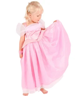 Den Goda Fen "Prinsessa Ruusunen" Pinkki Prinsessamekko 4-6v 110-116cl