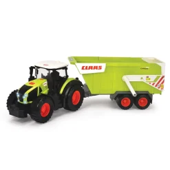 Dickie Toys Claas Traktori ja Peräkärry