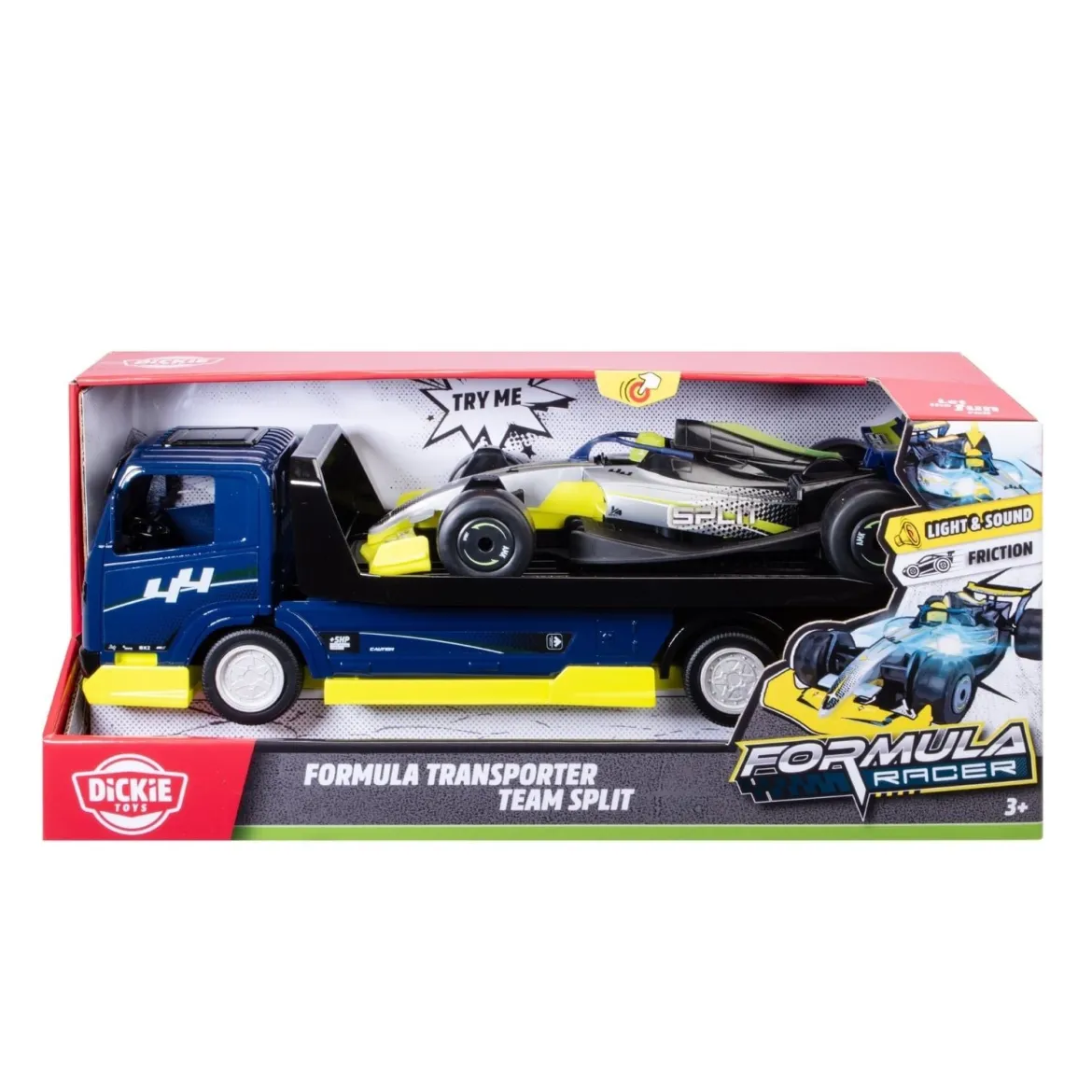 Dickie Toys Formula Kuljetusrekka Valoilla ja Äänillä