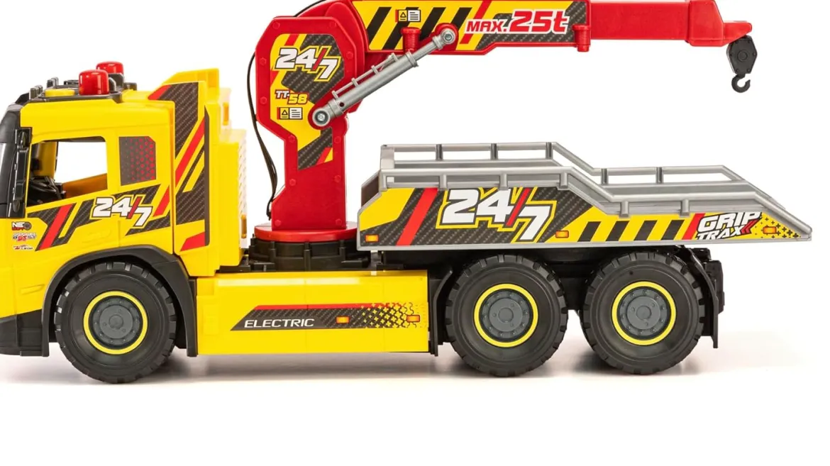 Dickie Toys Iso Hinausauto Äänillä ja Valoilla
