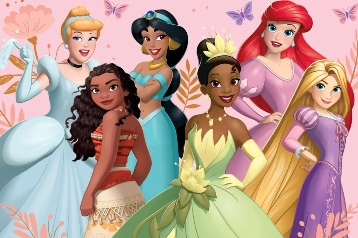 Disney Prinsessa 2D/3D 200 Palan Kaksipuolinen Palapeli