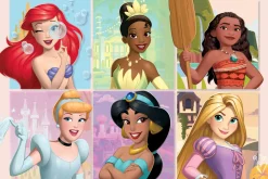 Disney Prinsessa 2D/3D 200 Palan Kaksipuolinen Palapeli