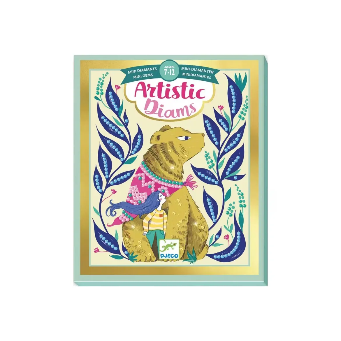 Djeco Artistic Strass Mythical Creatures Timanttiaskartelusetti
