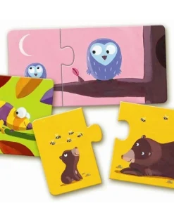 Djeco Puzzle Duo Äiti ja Lapsi palapeli 12 palaa