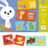 Djeco Puzzle Duo palapeli Päivällinen