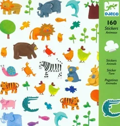Djeco Stickers Eläimet