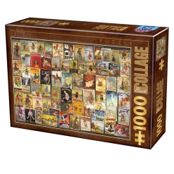 D-Toys 1000 Palan Palapeli Vintage Poster Bicycle