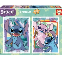 Educa Disney Stitch 2x500 Palan Palapeli