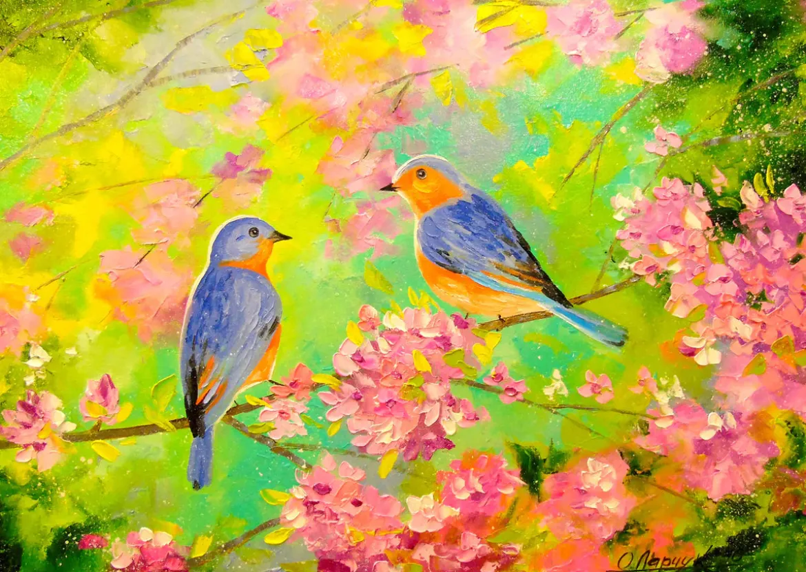 Enjoy Puzzle 1000 Palan Palapeli Spring Melody