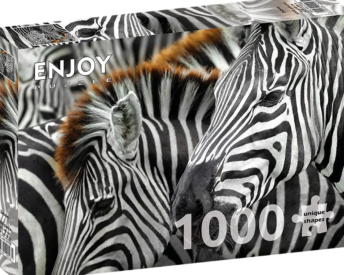 Enjoy Puzzle 1000 Palan Palapeli Zebras