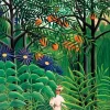 Eurographics Fine Art Collection 1000 Palan Palapeli Woman in an Exotic Garden by Henri Rousseau