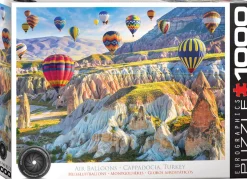 Eurographics 1000 Palan Palapeli Air Balloons, Cappadocia, Turkey