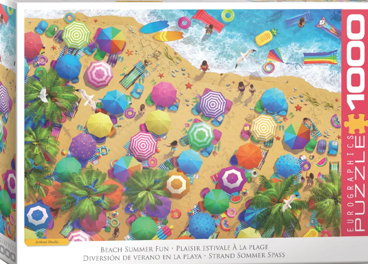 Eurographics 1000 Palan Palapeli Beach Summer Fun
