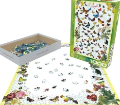 Eurographics 1000 Palan Palapeli Butterflies