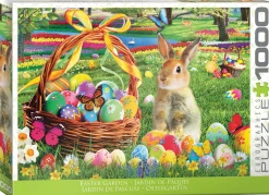Eurographics 1000 Palan Palapeli Easter Garden