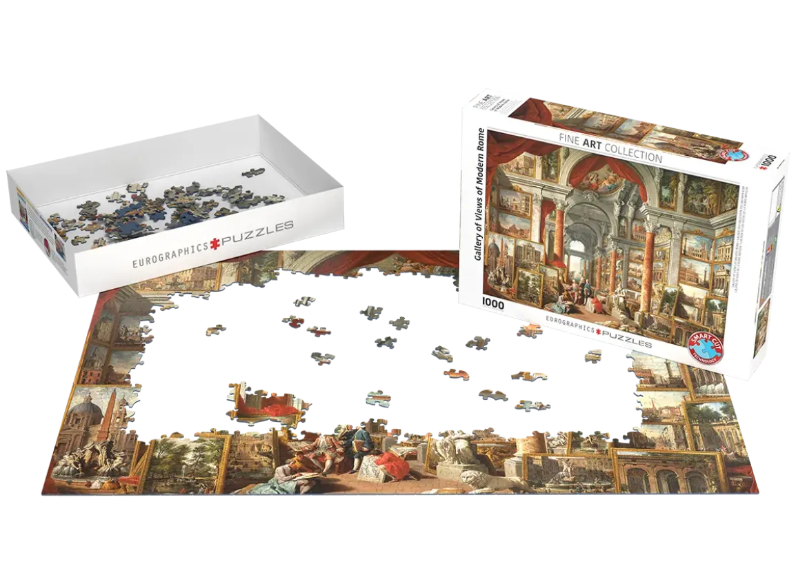 Eurographics 1000 Palan Palapeli Fine Art Collection Giovanni Paolo Panini