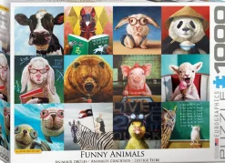 Eurographics 1000 Palan Palapeli Funny Animals