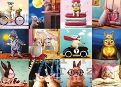 Eurographics 1000 Palan Palapeli Funny Bunnies
