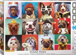 Eurographics 1000 Palan Palapeli Funny Dogs