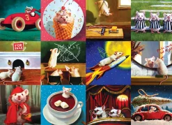 Eurographics 1000 Palan Palapeli Funny Mice