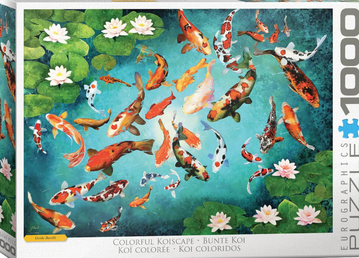 Eurographics 1000 Palan Palapeli Koi Fish