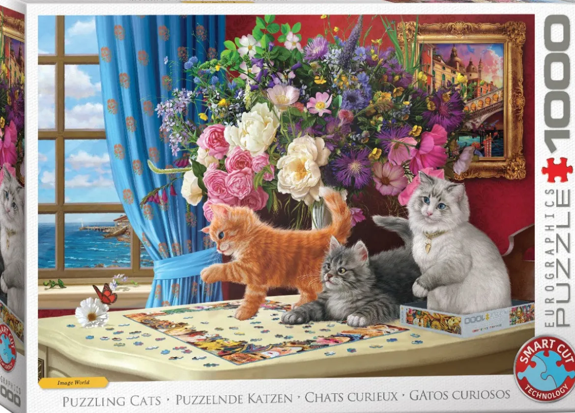 Eurographics 1000 Palan Palapeli Puzzling Cats