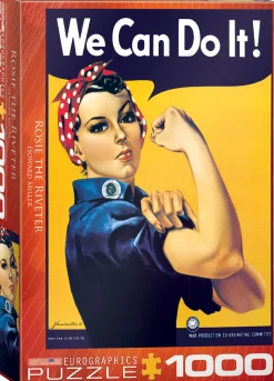 Eurographics Puzzle 1000 Palan Palapeli Rosie The Riveter