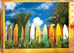 Eurographics Puzzle 1000 Palan Palapeli Surfer's Paradise Hawaii