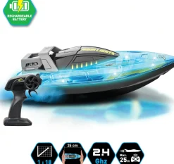 Exost Aqua Lights Kauko-Ohjattava Pikavene
