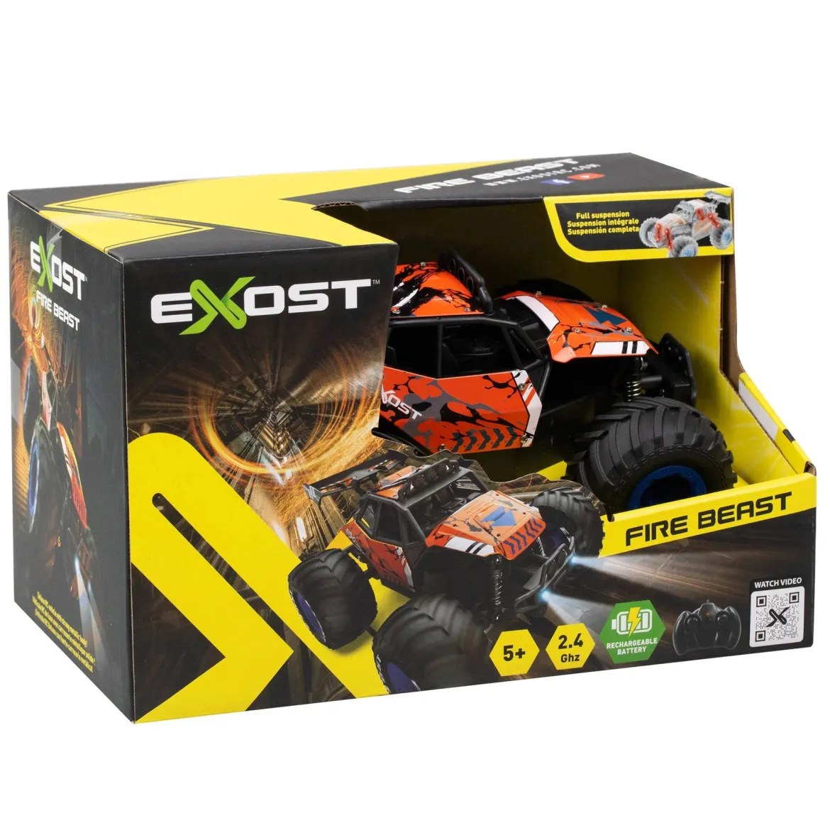 Exost Fire Beast Radio-Ohjattava Monsteriauto