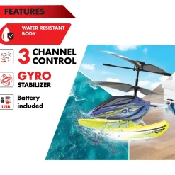 Exost Flybotic Aqua Blaze Kauko-ohjattava Helikopteri