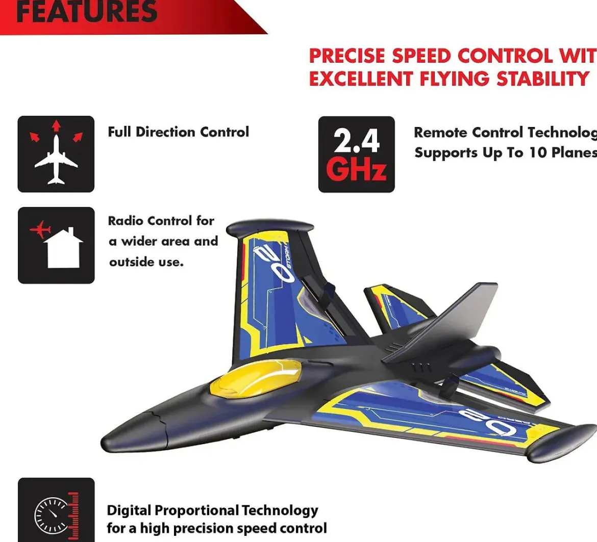 Exost Flybotic Sonic Evo Radio-ohjattava Lentokone